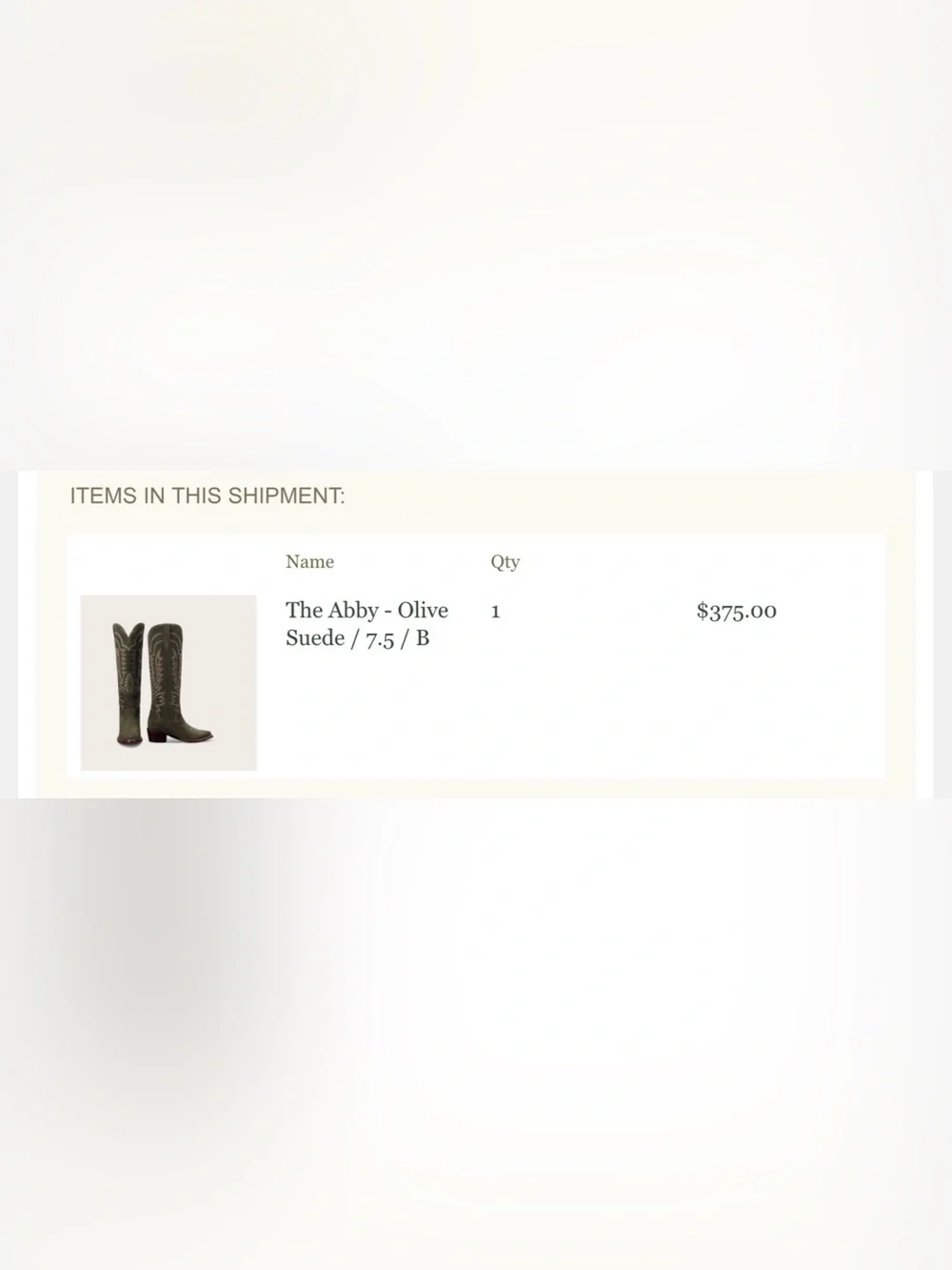 Tecovas Abby Tall Western Boot in Olive Green - Picture 10 of 10
